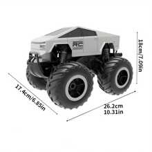Auto telecomandata fuoristrada tipo pick-up, camion RC impermeabili 4x4 per tutti i terreni, auto da corsa in scala 1:16, giocattoli monster truck da hobby, veicoli 2.4GHz, regali per bambini e ragazze