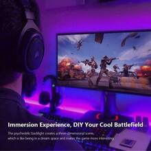 Colour Changing Led Strip Lights, USB Led Lights With Remote Control, Led Fexible Lights Strip For Home Decoration - RGB Multicolor - View 4