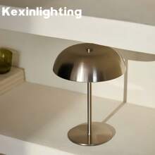 Kexinlighting 1 pieza Lámpara pequeña de libro de estilo nórdico moderno simple de Kexinlighting, lámpara pequeña de libro con brillo ajustable al tacto, lámpara pequeña de libro de 3 temperaturas de color para mesita de noche, lámpara pequeña de libro portátil para ambiente, lámpara pequeña de libro LED de un solo color con control táctil