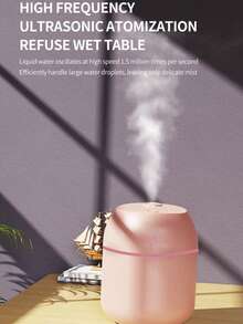 两件套（香薰机+精油），220毫升USB便携式笑脸香薰加湿器喷雾器，10毫升多香精油，适用于家庭、酒店、浴室除臭、香氛、空气清新，持久留香 - 彩色 - 查看 8