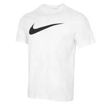 Nike Áo thun nam AS M NSW TEE ICON SWOOSH Áo tập chạy bộ thể thao tay ngắn thoải mái và mềm mại / nên đặt hàng size nhỏ hơn - trắng - Xem 2