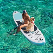 Sweetcrispy Inflatable Stand Up Paddle Board, 10.5'*33'' Paddle Boards With Non-Slip Deck, Durable Advanced Material And Complete Accessories For All Skill Levels - Black - View 7