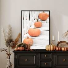 1/3 piezas, Cuadro colgante de lienzo, Decoración artística enmarcada, Listo para colgar, Artes de pared, Pósteres, Arte de pared con marco, Pósteres de Acción de Gracias, Impresión de cosecha de otoño, Conjunto de fotos de calabaza, Granja de otoño, Decoración de cocina, Arte de pared de calabaza, Arte impreso de otoño, Otoño, Halloween, Decoración de Halloween, Decoración de habitación, Decoración de dormitorio, Decoración de pared del hogar, Decoración de otoño