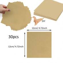 1 套（30 件）/1 套 = 60 件（30 片叶状牛皮纸 30 片白色牛皮纸）-牛皮纸锥，DIY 婚礼五彩纸屑花瓣锥（带麻绳和胶水），派对用手工纸花瓣锥，花瓣花束或糖果锥 - 棕色 - 查看 12