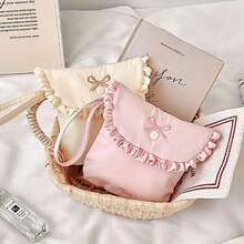 Bonitas servilletas sanitarias, bolsa de almacenamiento de toallas para la menstruación, tampón portátil para estudiantes, bolsa mensual, bolsa de almacenamiento - Amarillo - Ver 1