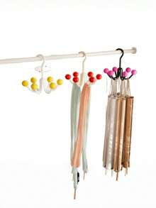 Suport pentru maiou, 2 pachete de organizator rotativ pentru sutiene pentru dulap, capacitate maximă de depozitare 48 de suporturi pentru sutiene sport, organizatoare și depozitare pentru dulap care economisesc spațiu, umerașe pentru hanorace cu 6 bile, pivotante la 360°, pentru dulap