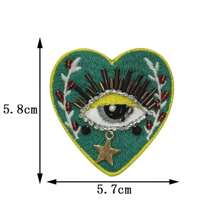 1 Piece - In A Variety Of Handmade Beads, Love Eyes, Cloth Stickers, Clothes, Bags, Shoes, Versatile Decorations, DIY Brooches, Badge Accessories, Graduation Gifts, Holiday Gifts