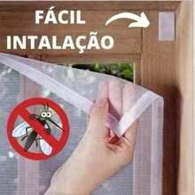 Tela Mosquiteiro Anti-inseto Mosquito Janela Com Autocolante - Branco - Visão 6