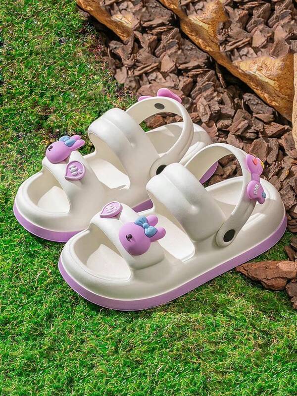 New Ultralight Soft Bottom Cute Cartoon Indoor Outdoor Dual-Wear Summer Slippers