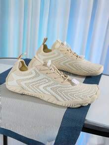 L.S.W.P 男士休闲轻便速干透气水鞋，赤脚防滑鞋，适合户外沙滩冲浪水上运动和室内健身、举重、瑜伽，男女通用，四季皆宜