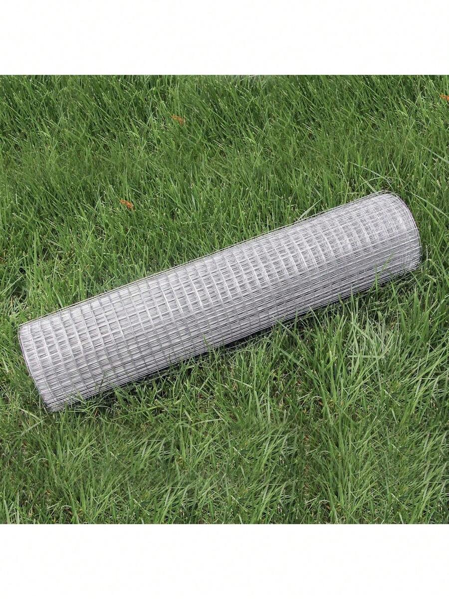 BLOOM STORE - Malla Galvanizada para Conejos, Gallinas y Cobayas - 6mm/13mm | Resistente a la Corrosión | Ideal para Cercados y Jaulas | Protección contra Depredadores | Fácil Instalación | Exterior/Interior - Plateado - Ver 1