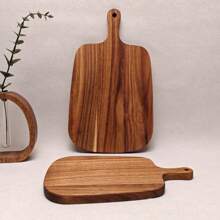 Holz Käsebrett, Käseschneidebrett, Schneidebrett, Brotbrett, Obst Brett, Gemüsebrett, Holz Schneidebrett, Brotbrett, quadratisches Schneidebrett, westlicher Teller, verzehrfertiges Brett, leicht und einfach zu halten, Küchenhelfer, Geschenk für Mutter