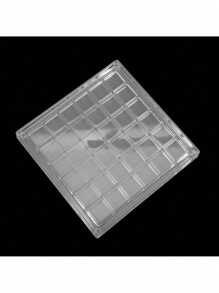 Neue quadratische klare Acryl Schaukasten Mini Muschel Sammlung Displaybox, Muschelausstellungskästen