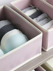 1/3/6 stuks wasbaar bord niet-geweven opbergdoos 3-delige set zonder deksel lade kleine doos opvouwbaar klein formaat driedelige set opslag opslag ondergoed sokken decoraties decor festival decor kamer decor woondecoratie slaapkamer decor slaapkamer, organizer, thuisopslag, voor witte t-shirt vrouwen, zwarte broek vrouwen, dames winterkleding, jurk opslag