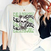 Dramione , Draco Hermione T-, Malfoy , Fanfiction Lover , Fanfic , AO3,Plus Size Butterfly Graphic T-Shirt 220G Pure Cotton T-Shirt - Perfect For Everyday Wear And Leisure Time, A Great Gift For Who Love To Travel And Enjoytops For Wo, Clothes Wo,Vintage,Vintage Clothes Wo,Cotton,Summer Clothes Wo,Summer Tops Wo, Mujer, For Wo,Cute,Goth,Inawly,Red White And Blue,Camia,Ry,Ing,Graphics Woman T Shirts,Retro,Embroidered,Casual,Tops,Graphic S,Graphic S Wo,Musera,Beach,S - White - View 1