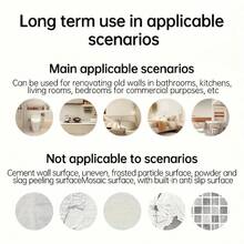 10/20 件波西米亚风格曼陀罗花贴纸 | 防水防油 PVC 瓷砖 | 自粘式可移除墙贴，适用于厨房浴室 | 4 种尺寸，色彩缤纷的家居装饰（无需胶水）