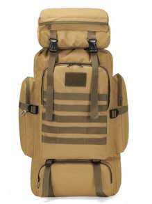 Uma mochila grande unissex para montanhismo ao ar livre, viagens de verão, bolsa esportiva, bolsa de armazenamento profissional para viajantes e praticantes de trilhas.