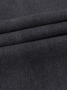 Y2K 高腰修身七分牛仔裤，贴身显瘦，弹力面料，适合春夏穿着、度假、参加音乐节、打造牛仔风格、休闲穿着、外出活动。