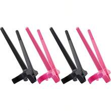 ChicchokokLITE Finger Chopsticks 4 PCS Gamer Chopsticks With, Chip Grabber, Snack Helper, Official Snacking - Enjoy Snacks And Chips With Ease - Innovative Gaming Snacking Solution - 粉色 - 查看 1