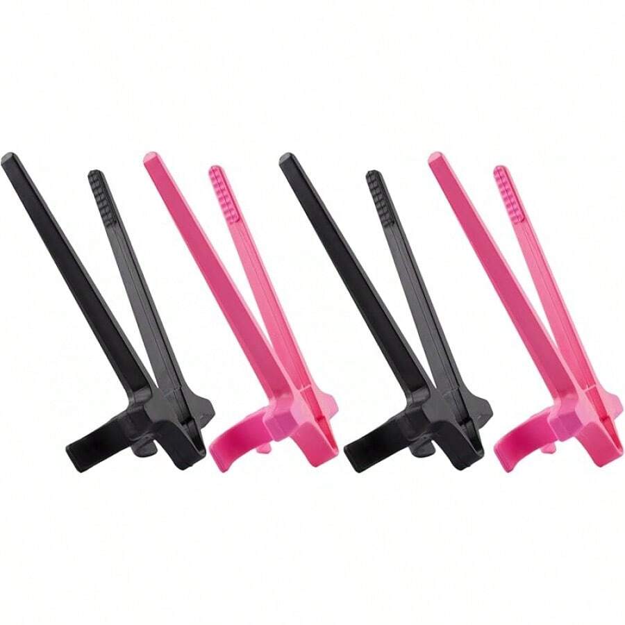 ChicchokokLITE Finger Chopsticks 4 PCS Gamer Chopsticks With, Chip Grabber, Snack Helper, Official Snacking - Enjoy Snacks And Chips With Ease - Innovative Gaming Snacking Solution - 粉色 - 查看 1