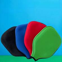 Pickleball Schläger Hülle, Neopren Strand Schläger Hülle, universelle einfarbige/bedruckte Chloropren Pickleball Schlägerhülle