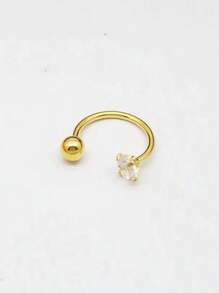 Nooxian Conjunto de 3 brincos femininos - Brincos de cartilagem em formato de C de aço inoxidável 316L, joias de piercing simples e multiuso, presente, estilo praia, à prova d'água e hipoalergênico para primavera/verão