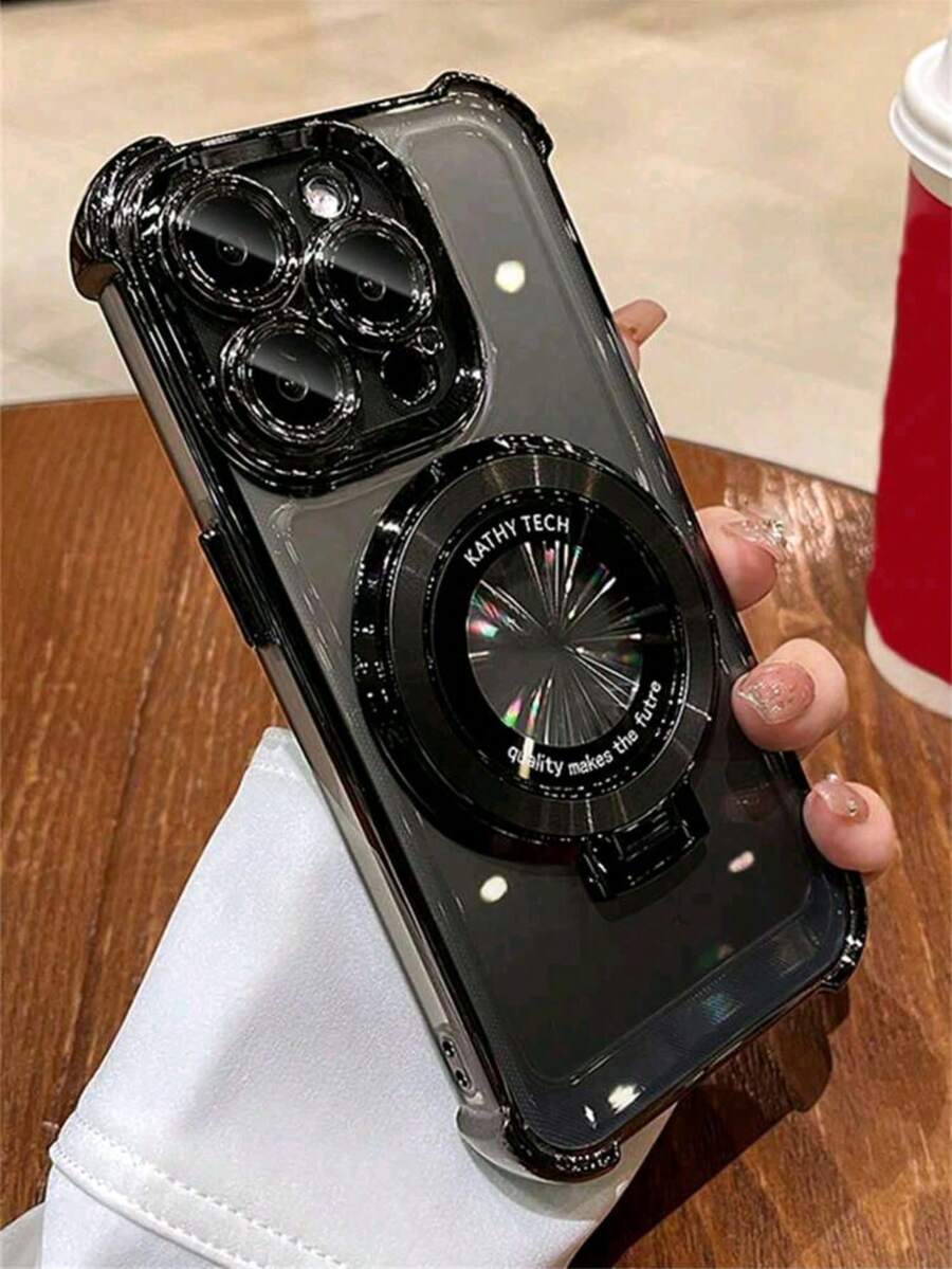 1个电镀磁吸手机壳，四角防摔，兼容 15 Pro Max/16 Pro Max/16 Pro/14 Pro Max/14 Pro/13 Pro Max/16、S21 5G/S21 Ultra/S22/S22 Ultra/S23/S23 Ultra/S24/S24 Ultra 5G/A14/A33 5G/A53 5G/A54 5G/A52/A52s 5G/A15 5G/A13 4G/A22 4G/A22 5G/A34/A23 5G/S25/S25 Ultra，支持无线充电 - 黑色 - 查看 1