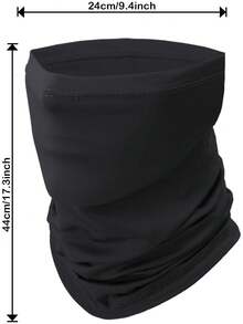 Achiou冷卻頸圍口罩圍巾，男女皆宜，可防紫外線，柔軟防風，適用於徒步旅行，騎行和跑步