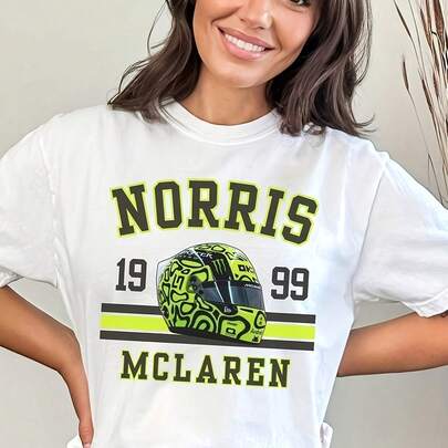 Camiseta L1ando Norris, Merchandising, Mula 1, Varsity Norris 4, Norris,220G C1AmiS1eta de AL1Godn esencial uniS1ex, 220 g de suavidad úniC1A. PensA1DA1 Para A1DAptarse a todaS1 Las perS1onas, hombres y mujeres por igual. Tela duradera de gran C1Alidad, listA1 Para cualquier corte, D1ELIC1A1DA al tacto pero construidA1 Para resistir. TopS1 Ligeros mujer, conjuntos otoñales, ropa de vaC1Aciones, disfraces de Halloween para ella.