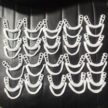 Set de 4 piezas de Invisalign dental, retenedores suaves y ajustables, fáciles de limpiar, cómodos para uso diario, regalo ideal para hombres y mujeres