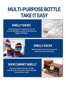 Spray dezodorujący do butów i skarpetek ZAPACH CYTRYNOWY I MIĘTOWY