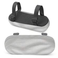 Coussinets d'accoudoir en mousse à mémoire de forme, coussin de soutien pour les bras de fauteuil de bureau, convient universellement à la plupart des chaises de bureau. Fournitures scolaires, rentrée scolaire
