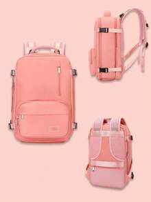 Manual Pump + Airbag + Backpack – Large Travel Backpack For Men & Women, Airline-Approved, Gym Backpack, Business Laptop Daypack, College Back-To-School Bag For School School Accessories School Stuff - Multicolor - View 11