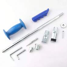 9 Pcs Dent Puller Slide Hammer Auto Body Dent Repair Tools Kit Auto Truck 5LB - 藍色 - 查看 11