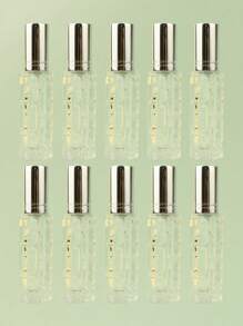 3pcs/5pcs/10pcs/20pcs 10ml Refillable Bitter Melon Shaped Perfume/Cosmetic Water Spray Bottles, Portable Sample Size, Empty Liquid Container