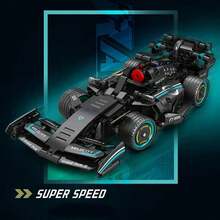 F1 Racing Car Building Kit - 1:24 Scale Remote Control Formula Racing Car Model - DIY Remote Control Car Building Blocks For Kids And Boys - Best Birthday Gift Toy - Multicolor - View 9