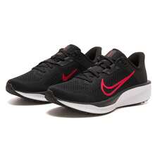 Nike 男士 QUEST 6 低帮轻便休闲运动鞋，减震透气网面跑步鞋 FD6033-011 - 黑色 - 查看 3