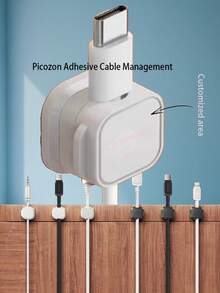 منظم كابل جلدي حسب الطلب - حافظة سلك من جلد البولي يوريثان مزودة بمثبت مغناطيسي قابل للتعديل، تصميم أنيق متميز، تخزين كابلات المكتب بشكل مريح، قابل للتخصيص، مثالي لكابلات الشحن وسماعات الأذن والاستخدام السفري والمكتبي، هدية مثالية لعشاق التقنية وعيد الأب والميلاد