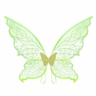 Adult Party Butterfly Wings Performance Prop Holiday Show Wings New Fabric Halloween