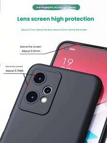 1 pieza Funda para teléfono Vivo negra, Cubierta de teléfono, Carcasa protectora, Carcasa exterior, Funda de teléfono, Funda de teléfono anti-caída, Funda de teléfono negra, Funda de teléfono simple, Funda de teléfono de unicolor, Funda de teléfono negra, Funda de teléfono TPU anti-caída (anti-caída de grado militar), Funda de teléfono ligera, Carcasa exterior del teléfono, Funda de teléfono, Funda anti-caída para teléfono, Funda de teléfono, Carcasa protectora, Carcasa exterior del teléfono, Funda de teléfono anti-caída - Negro - Ver 8