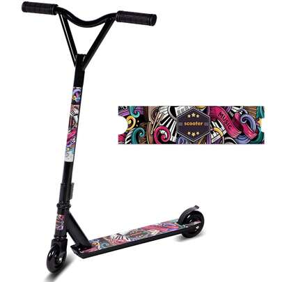 Pro Stunt Scooter, 360 Degree Spin Handlebar Trick Scooter Street Stunt Scooter Freestyle Stunt Scooters With ABEC-9 Bearings For Boys Girls