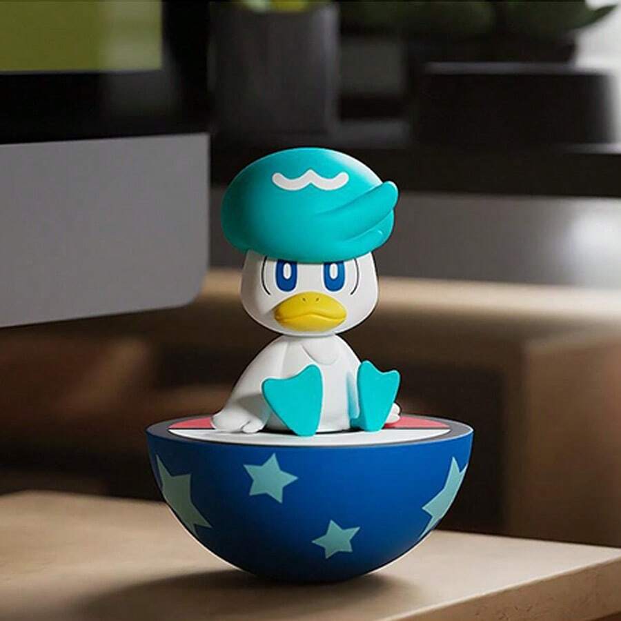 可动伊布仙子摆件套装 - 可爱摇摆玩偶，动漫周边，日式卡通桌面摆件，收藏玩偶 - 彩色 - 查看 1