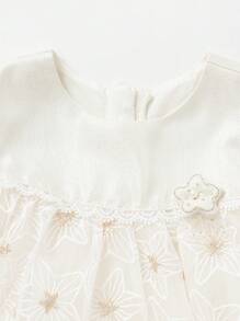 Balabala Tüllkleid für Kleinkind Mädchen - besticktes Prinzessinnen-Partykleid süß und stilvoll