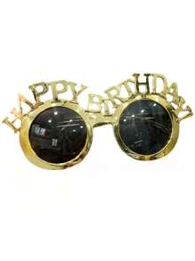 1pc Creative Gift Toy Self-Portrait Prop Cake Decoration Glasses Party