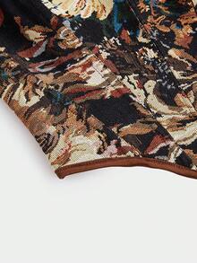 New Matte Black Strapless Tight Tummy Control Shapewear Crop Top For Women - Brown - View 7