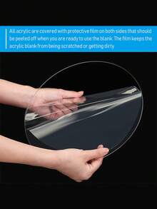 1 个亚克力蛋糕架、亚克力蛋糕盘、白色圆形蛋糕板、圆形亚克力蛋糕展示板、可重复使用的亚克力蛋糕架、蛋糕托盘 DIY 圆形装饰托盘、亚克力蛋糕托盘圆形蛋糕版透明亚克力蛋糕托盘 DIY 圆形装饰板、透明圆形蛋糕展示架、用于蛋糕 DIY 甜点和装饰配件的亚克力蛋糕架盘