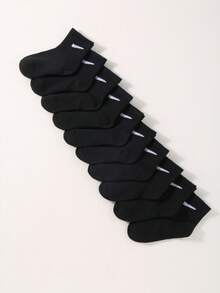 30双儿童袜子，黑白灰斜条纹图案，适合日常生活，男孩女孩适用