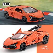 1:43 Scale Alloy Sliding Toy Racing Car Model Toy Car Gift Box Set, Suitable For Gifting And Collection - Multicolor - View 9