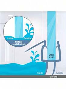 2 tiras longas de vedação para porta de chuveiro, para vidro de 4 a 12 mm de espessura - 90 cm/35,4 pol. de comprimento, fácil instalação, limpador de fundo de silicone silencioso com guia de drenagem - plástico durável e macio, mantém o banheiro seco, vedação inferior da porta do chuveiro