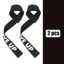 2pcs - Lifting Wrist Straps For Weightlifting With Non-Slip, Hard Pull Exercise Straps, Power Workouts Lifting Wrist Strap, Padded Wrist Support Wraps For Powerlifting, Bodybuilding, Gym, Workout, Strength Training, Deadlifts - Men & Women